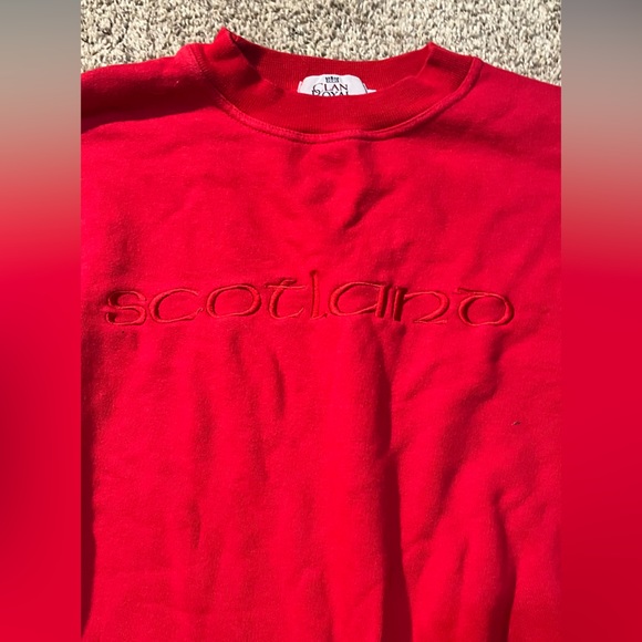 Red Scotland Crewnecks - Picture 3 of 3